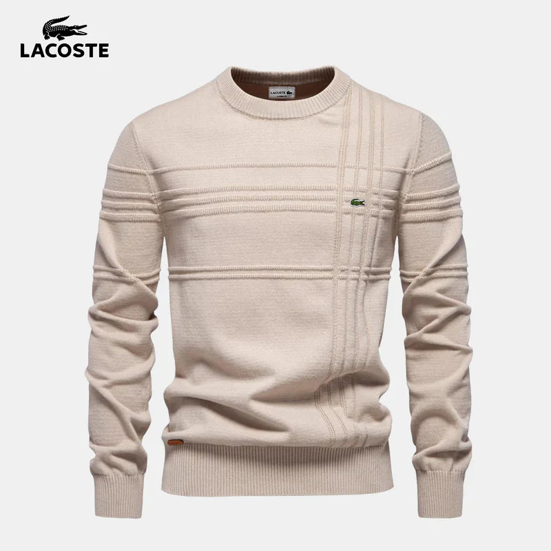 Men's textured knit sweater