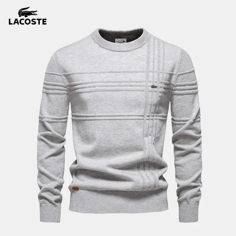 Men's textured knit sweater