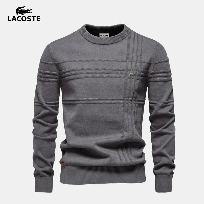 Men's textured knit sweater