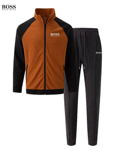 Men's long-sleeved tracksuit set