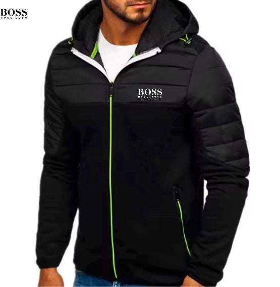 Men's zipped hoodie