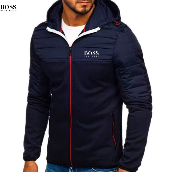 Men's zipped hoodie