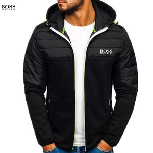 Men's zipped hoodie