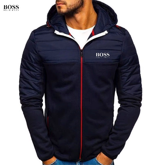 Men's zipped hoodie