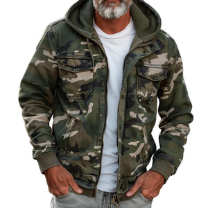 Men's Camouflage Cargo Jacket